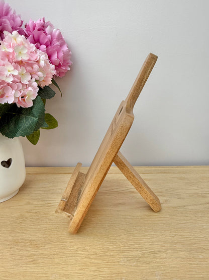Wooden Receipe Board & Stand