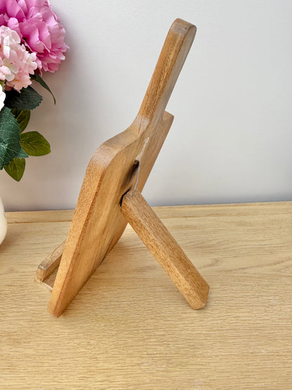 Wooden Receipe Board & Stand