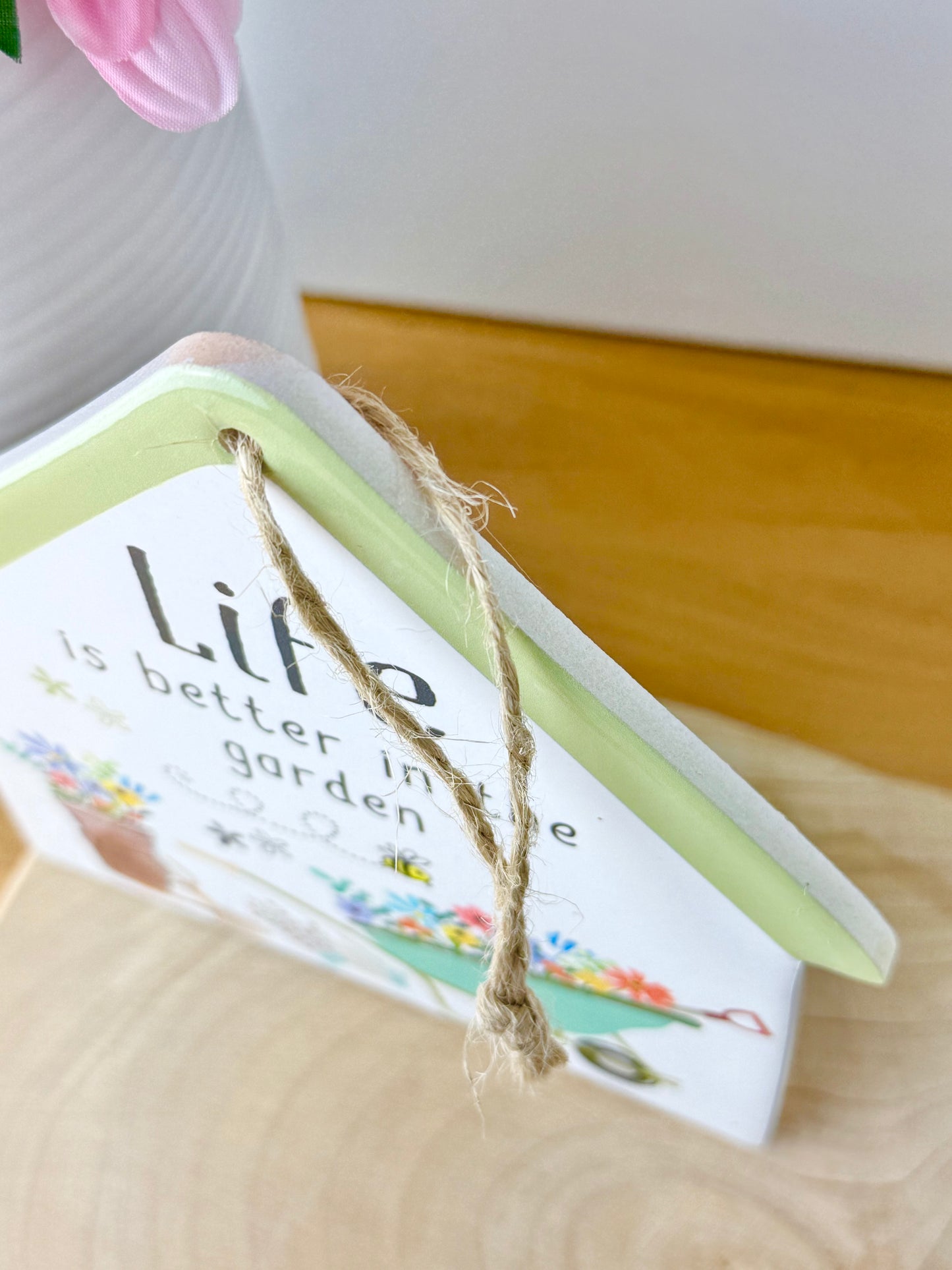 Happy Garden - Life is better in the Garden Sign