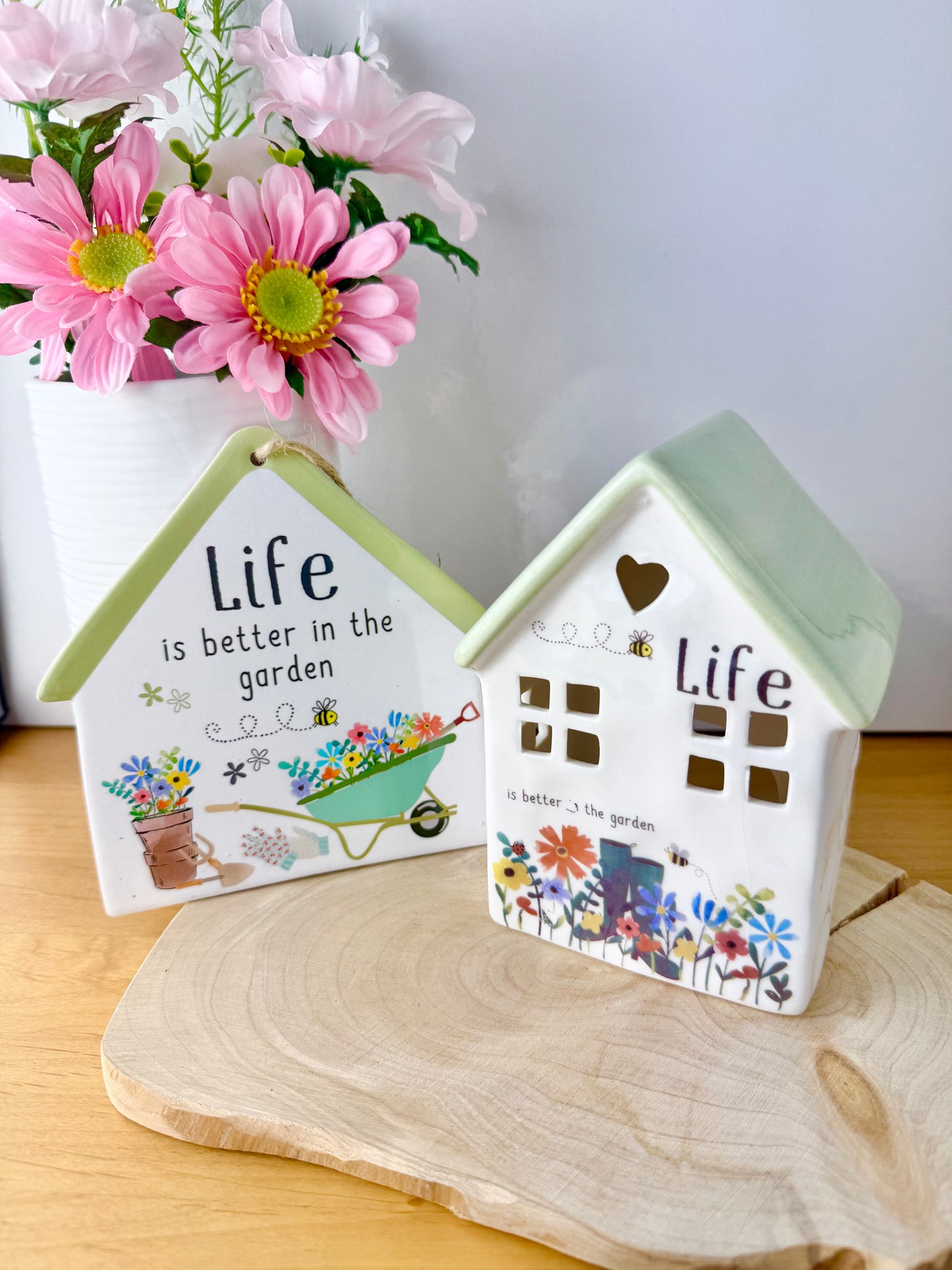 Happy Garden - Life is better in the Garden Sign