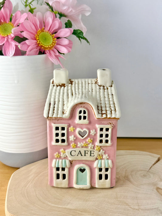 Village Pottery Cafe Shop Tea Light Holder