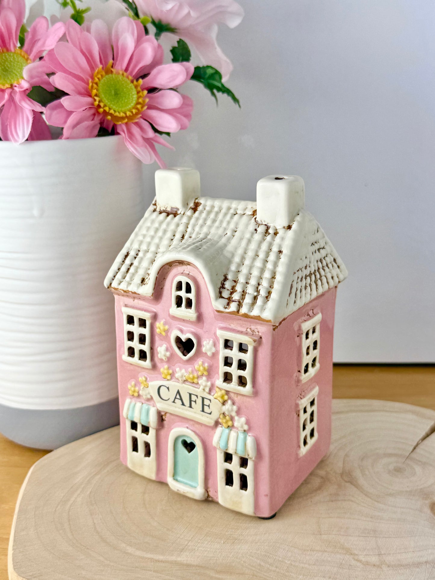Village Pottery Cafe Shop Tea Light Holder