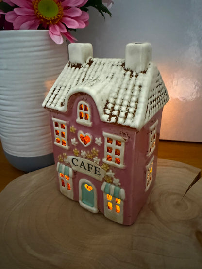 Village Pottery Cafe Shop Tea Light Holder