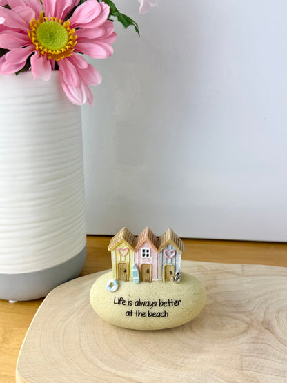 Pebble Lane Beach Huts - Life is always better at the beach