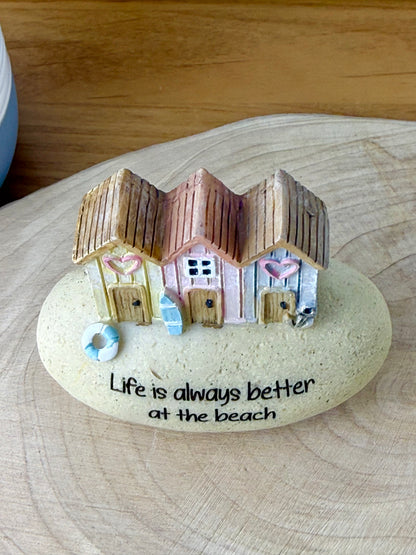 Pebble Lane Beach Huts - Life is always better at the beach