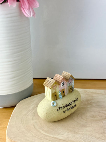 Pebble Lane Beach Huts - Life is always better at the beach