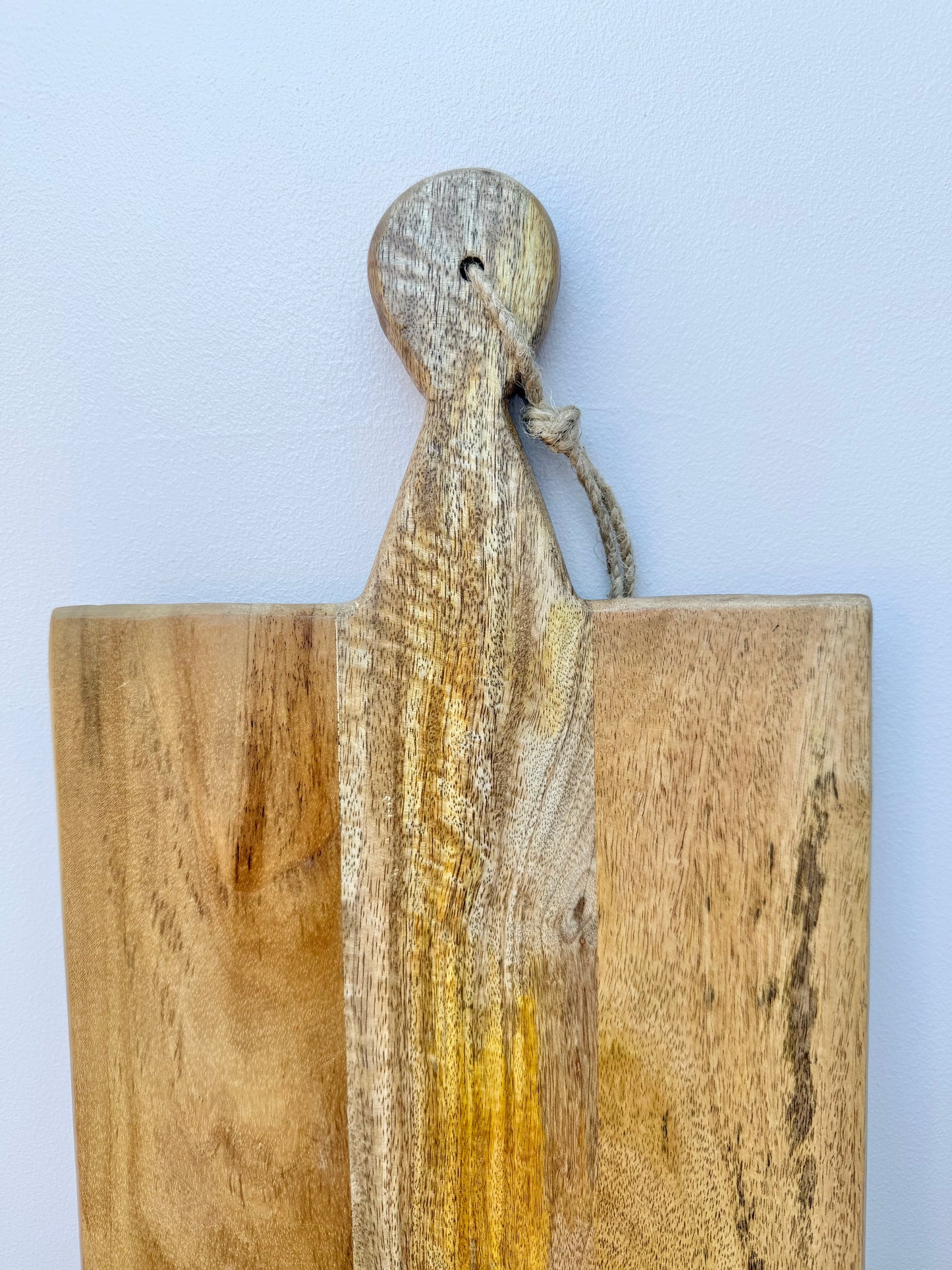 Wooden Chopping Board with Heart Cut out