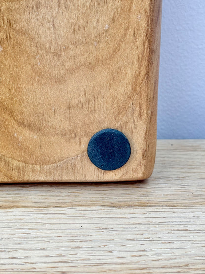 Wooden Chopping Board with Heart Cut out