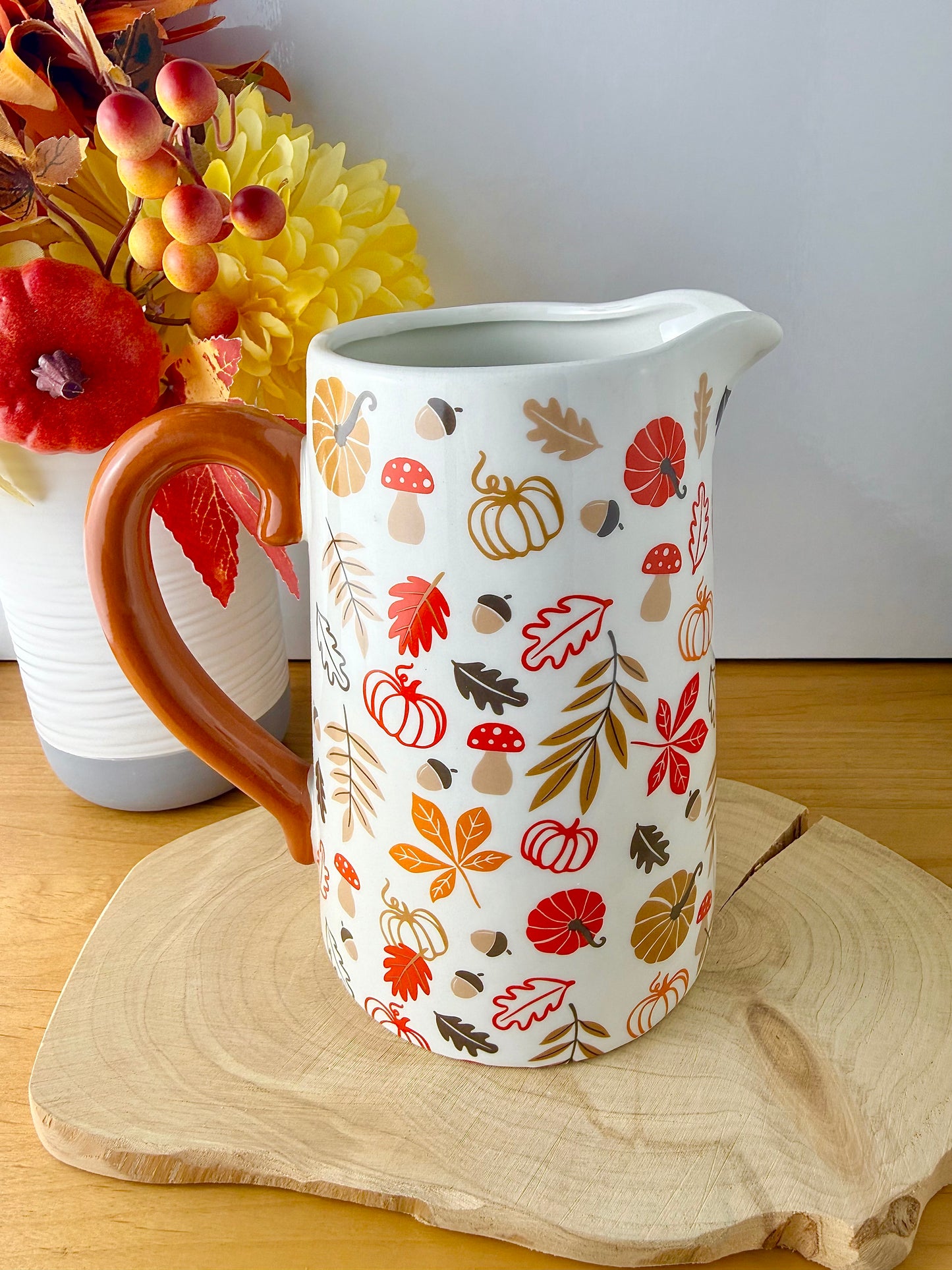 Autumn Leaves Jug