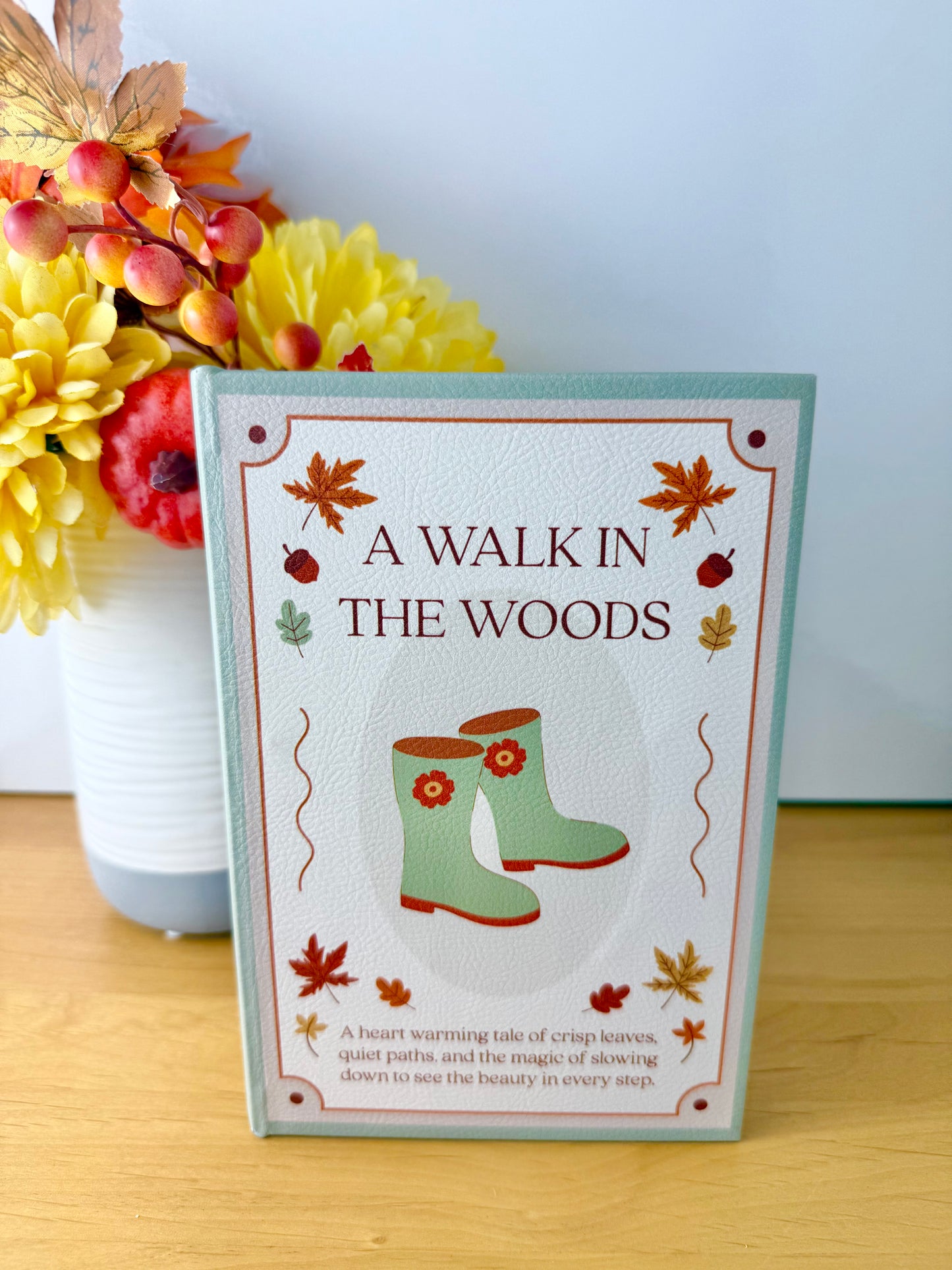 Cosy Chapter Wooden Book Box - A Walk in the Woods