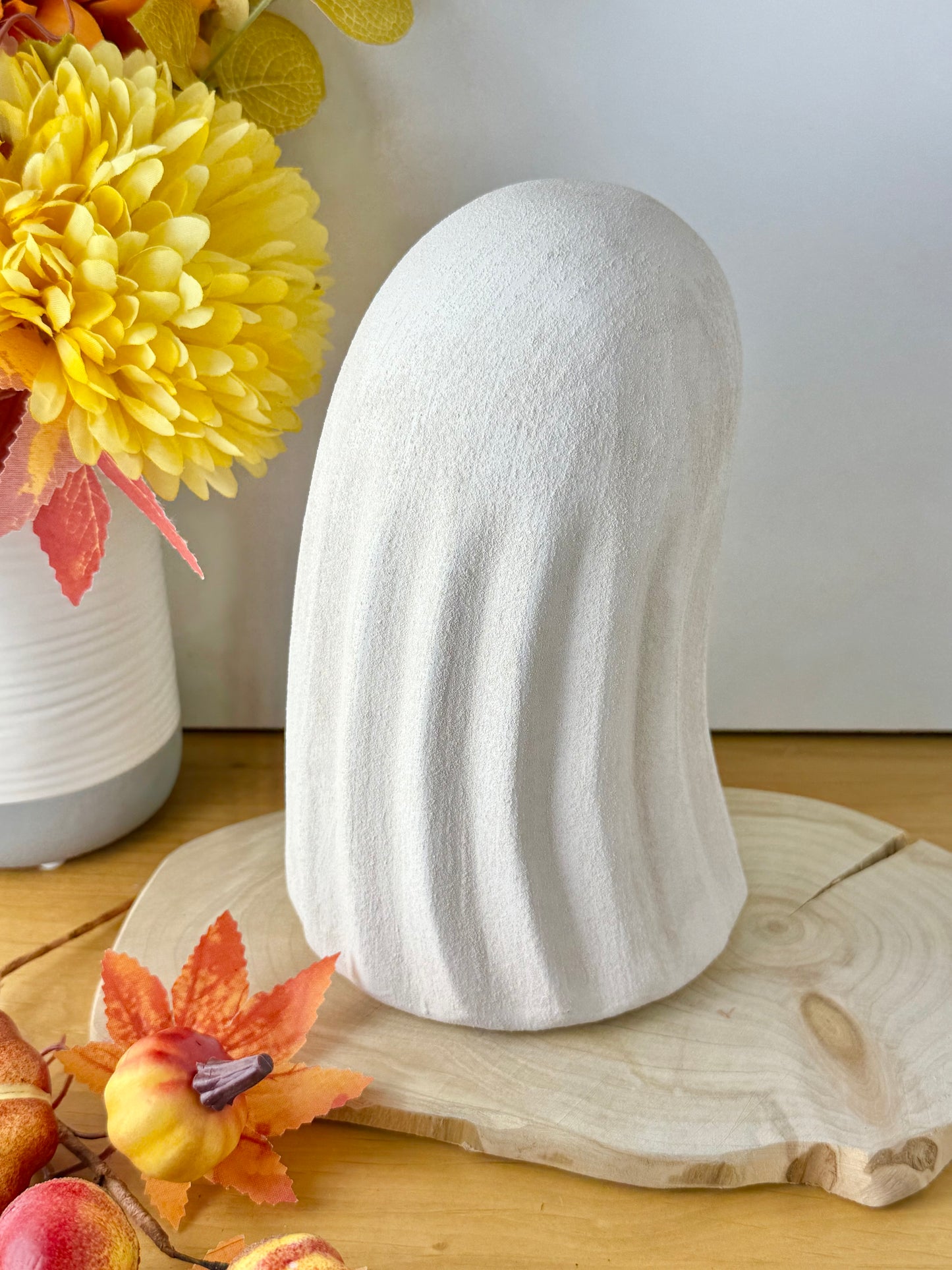 White ghost figure/decoration - 2 sizes