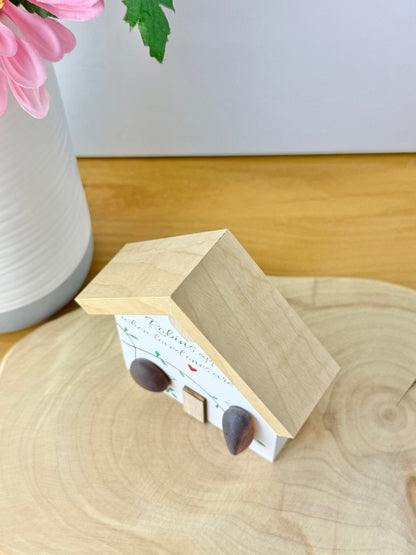 Pebble Glass House - Robins appear when loved ones are near