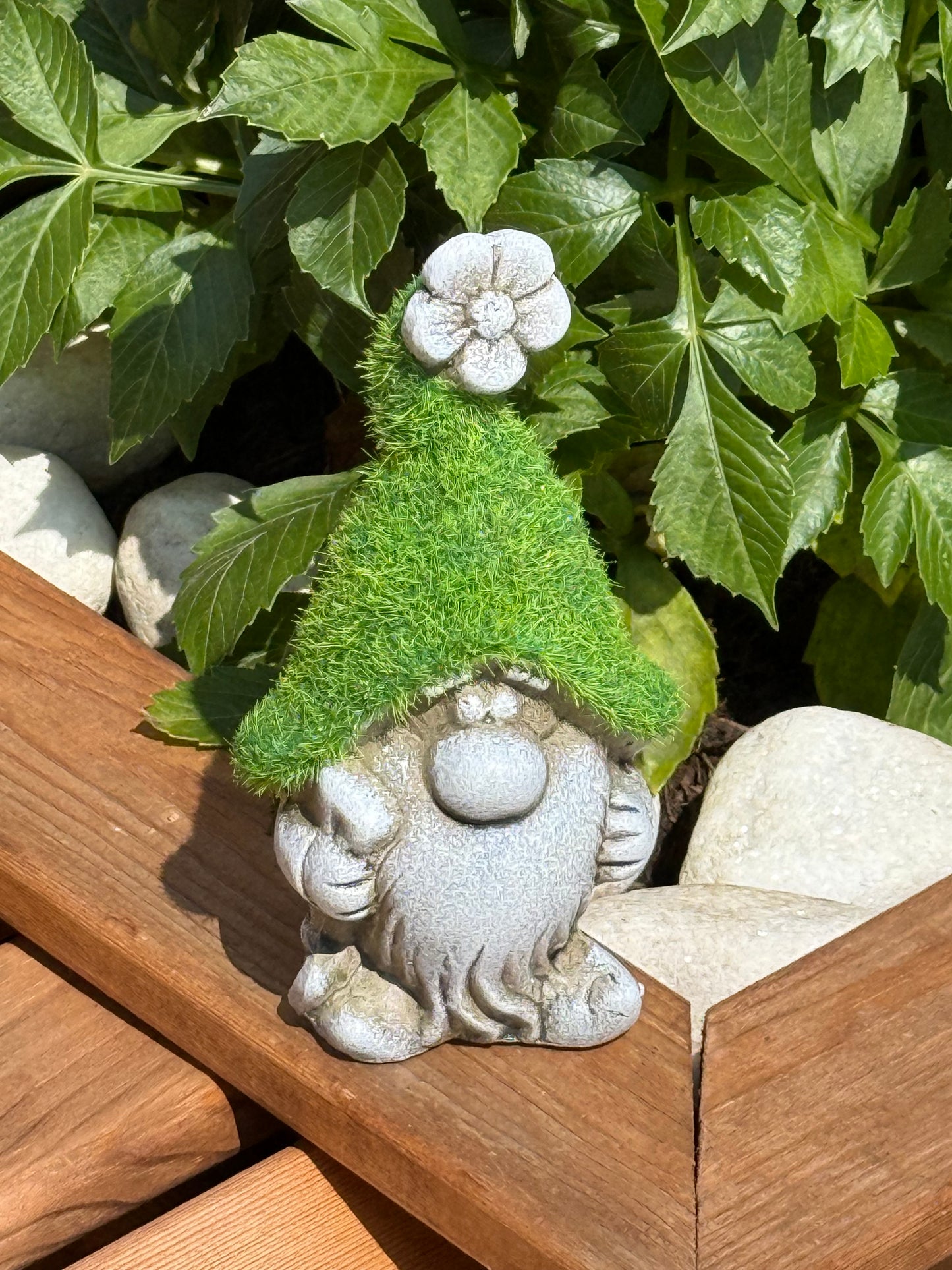 Small grassy garden gonk