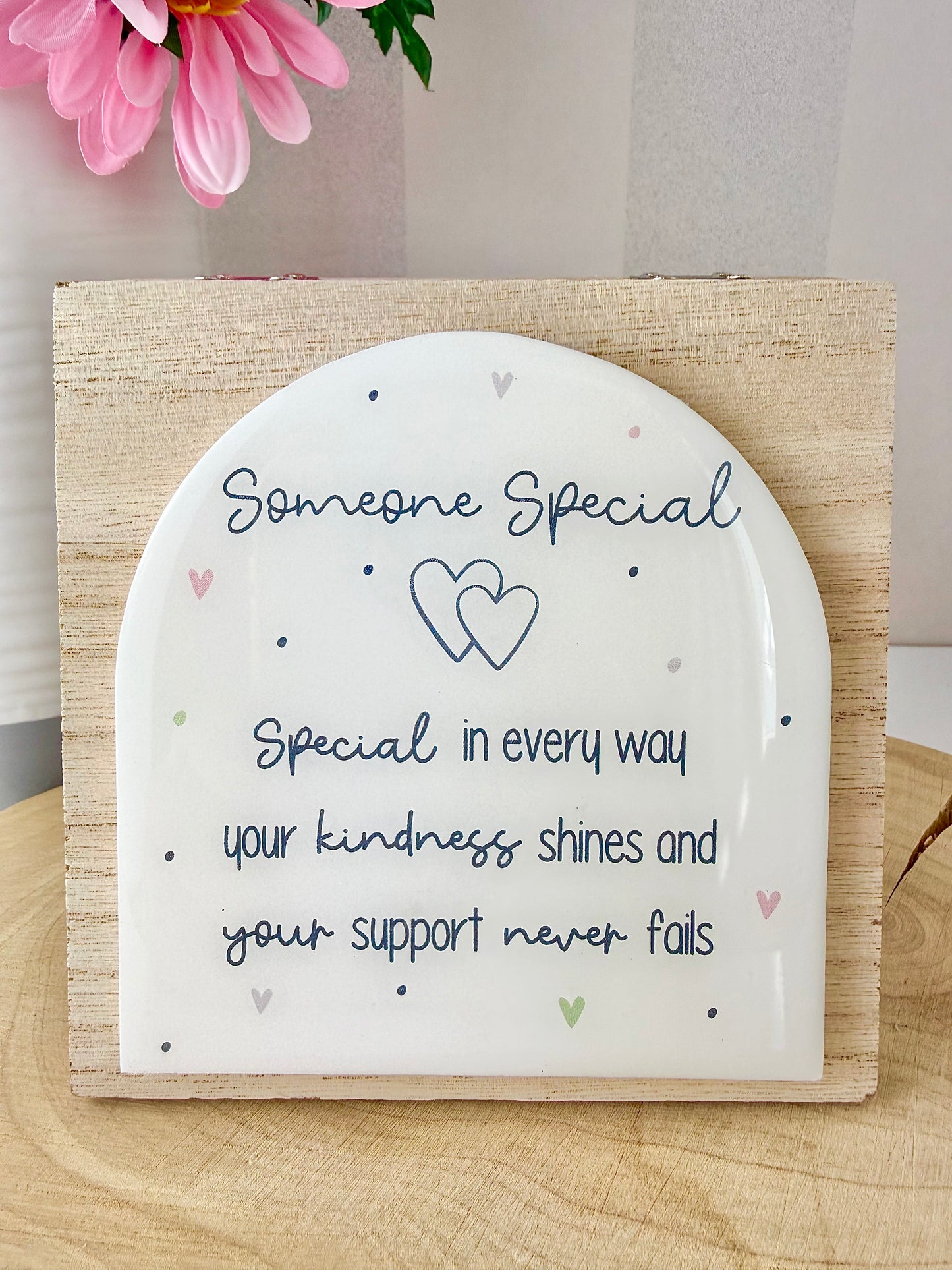 Gracefully Gifted - Wooden Sentiment Plaques - 6 designs