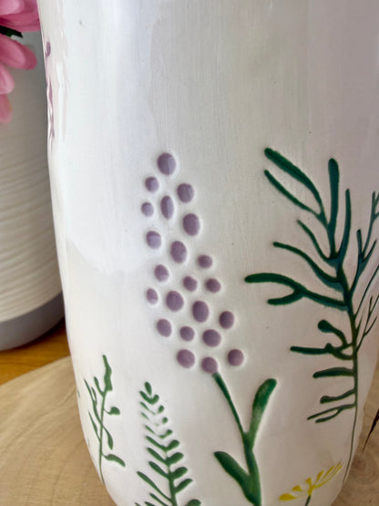Meadow Press Flower Tall Vase