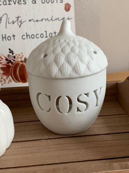 Acorn Tea light Holder