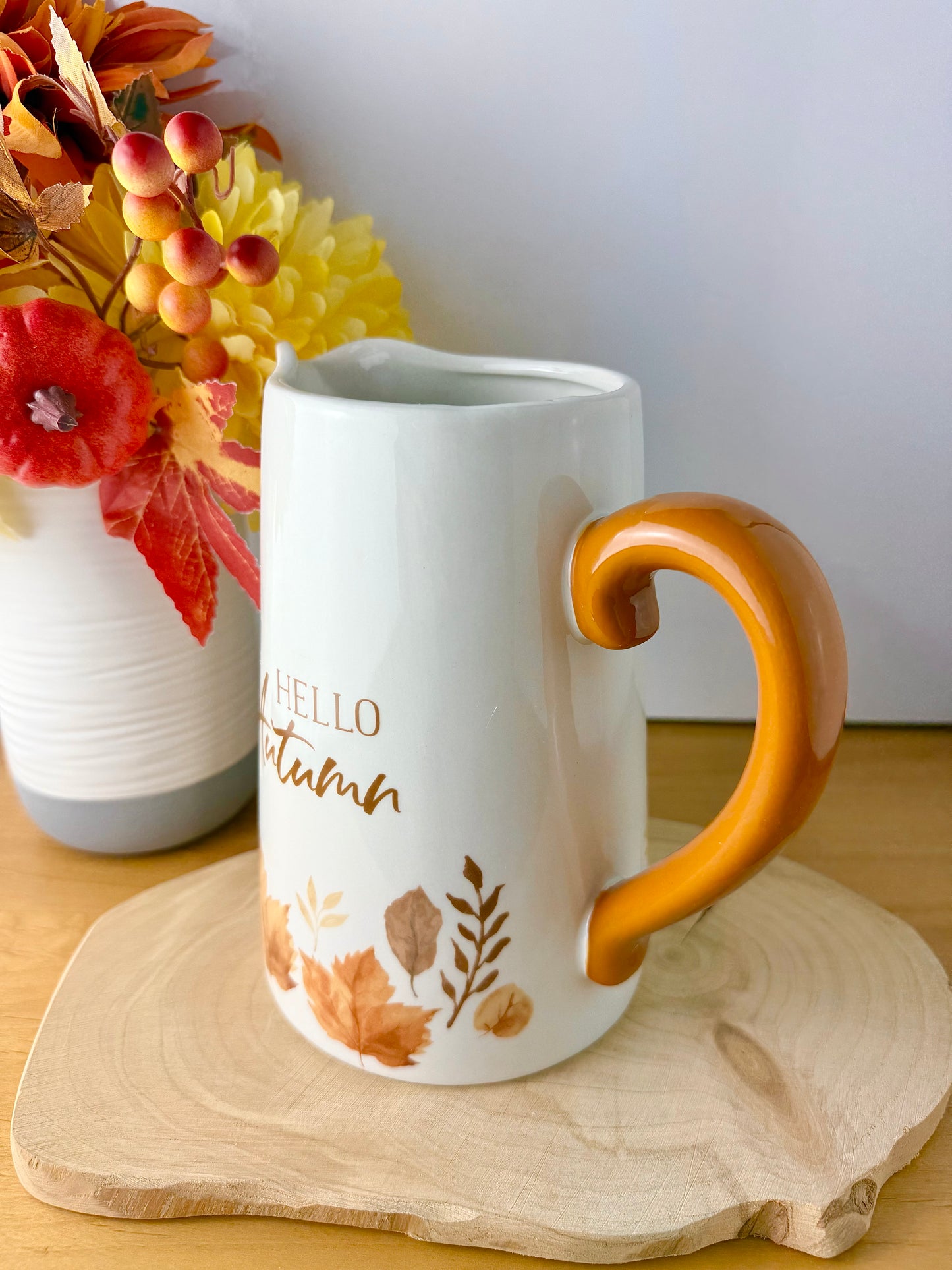 Hello Autumn Jug