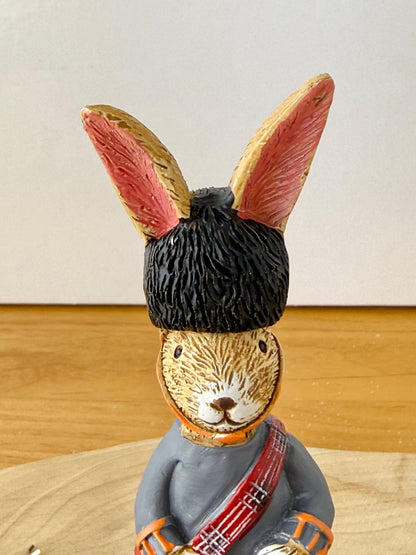 Jasper Rabbit wearing Scottish Tartan Kilt & Sporran