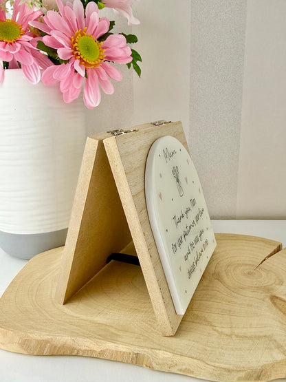 Gracefully Gifted - Wooden Sentiment Plaques - 6 designs
