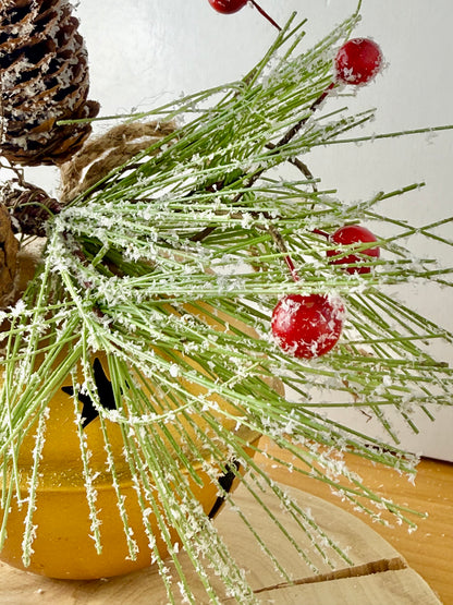 Metal Gold Christmas Bell