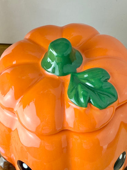 Orange Pumpkin Face Oil Burner/Wax melt burner
