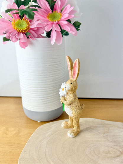 Jasper Rabbit with Daisy flower