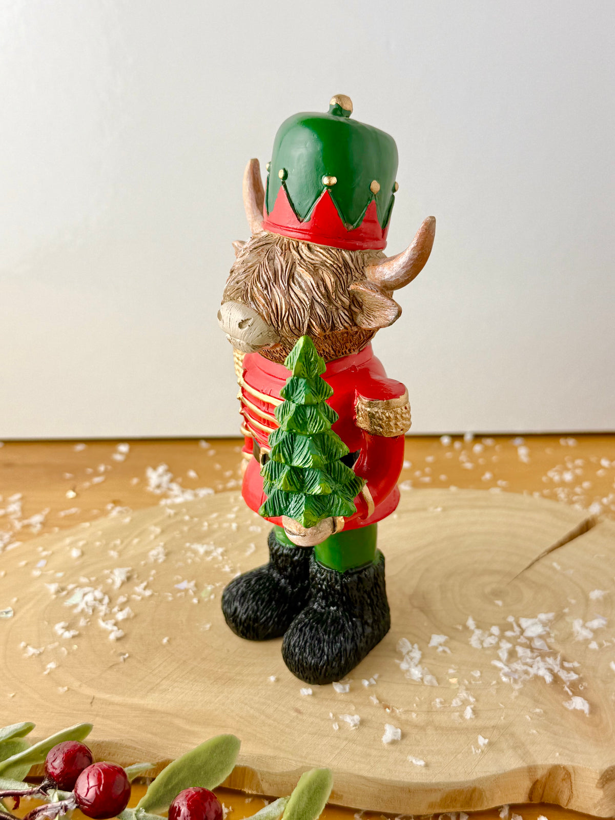 Highland Cow Christmas Soldier
