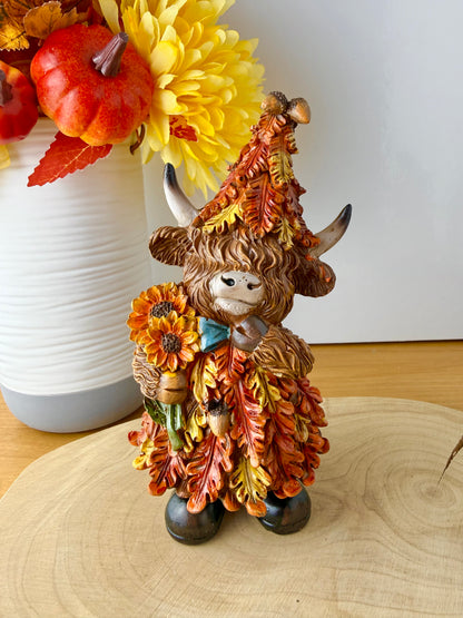 Highland Cow - Autumnal Outfits