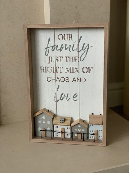 Family is a mix of chaos & love sign (LAST ONE)