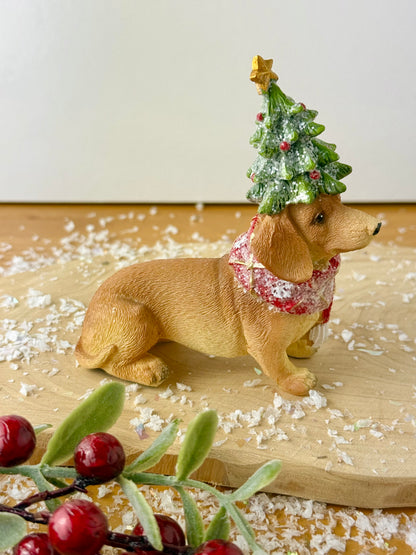 Santa Paws Festive Christmas Dog Ornaments - 4 designs