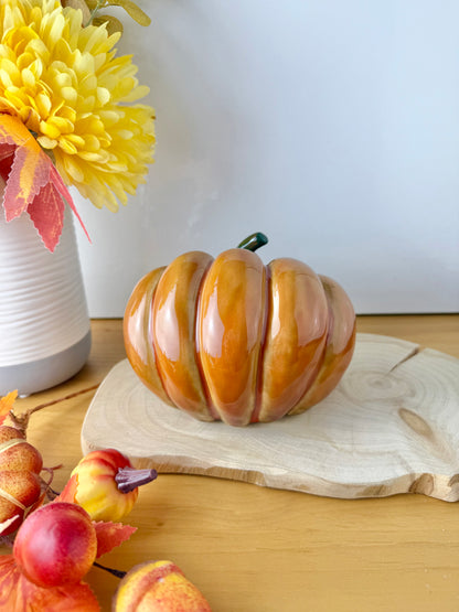 Orange slanted Pumpkins - 2 sizes