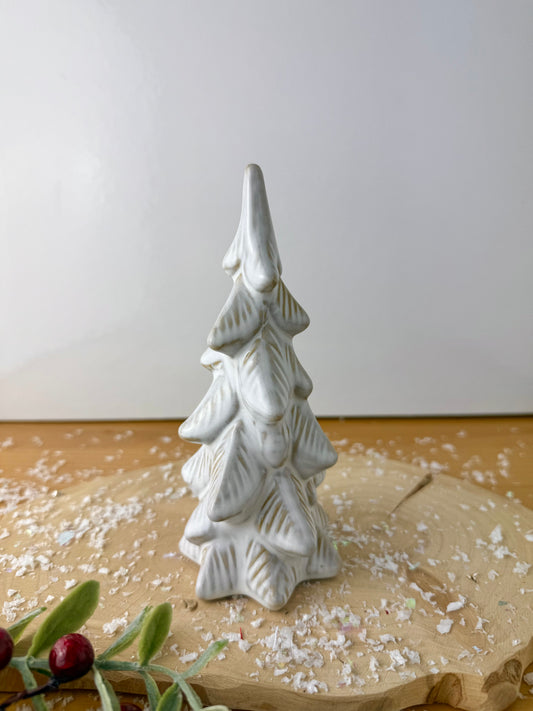 White Christmas Tree Ornament