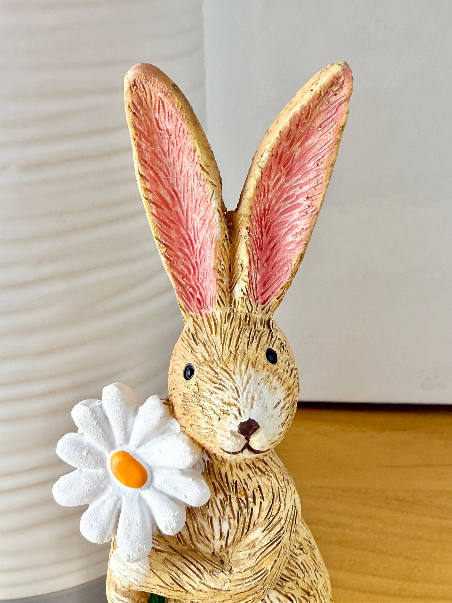 Jasper Rabbit with Daisy flower