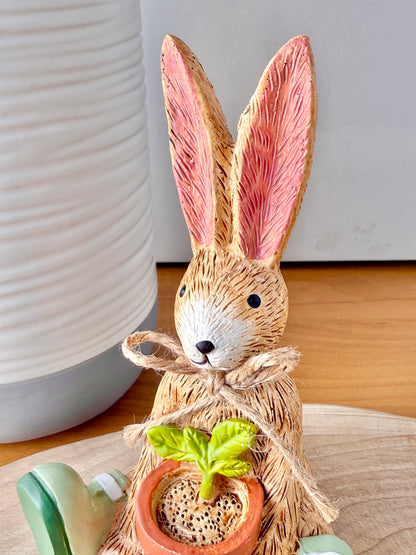 Jasper bunny with House Plant