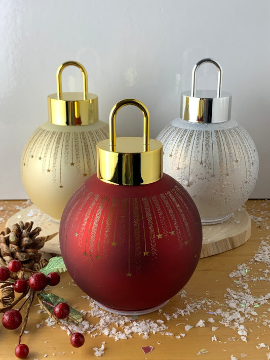 LED Baubles - 3 colours