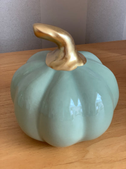 Ceramic Green Pumpkin - Medium & Small