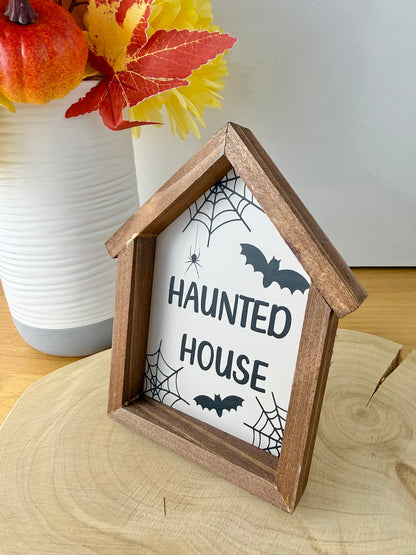Spooktacular Halloween mini frame - Haunted House