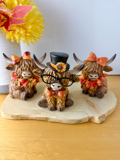 Highland Cows - Autumn Cows