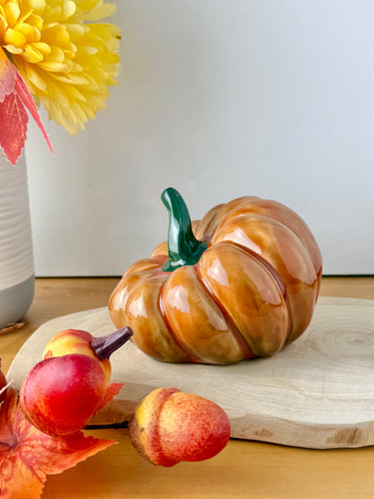 Orange slanted Pumpkins - 2 sizes