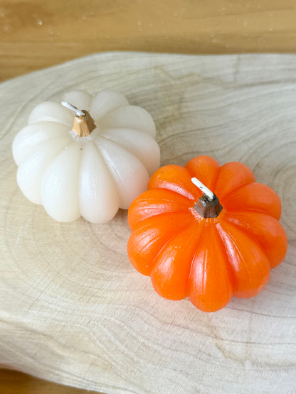 Set of 2 Pumpkin Candles