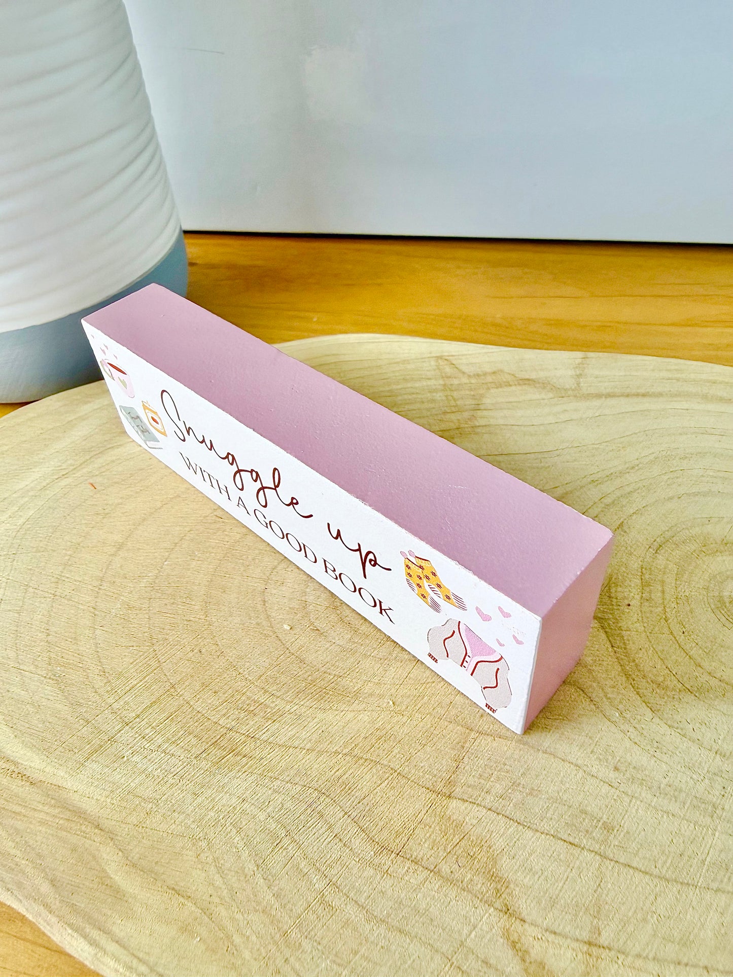 Cosy Chapters Chunky Wood Blocks