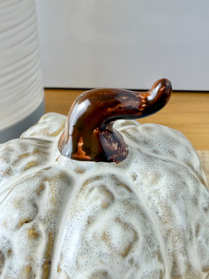 Glazed Pumpkin Ornaments - 2 sizes