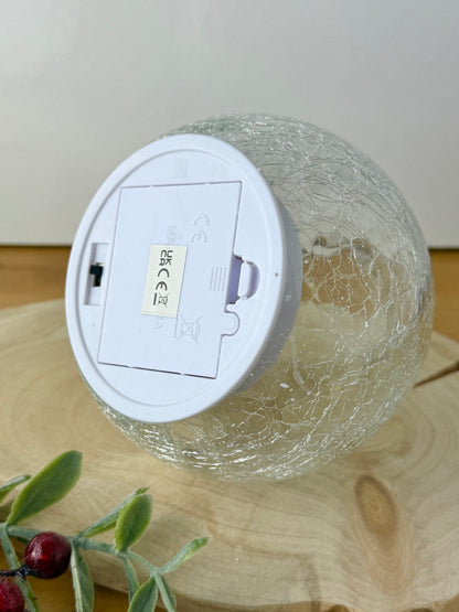 Light up Snowman Teardrop
