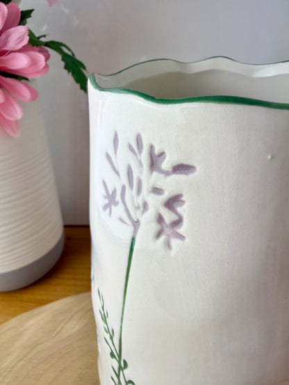 Meadow Press Flower Tall Vase