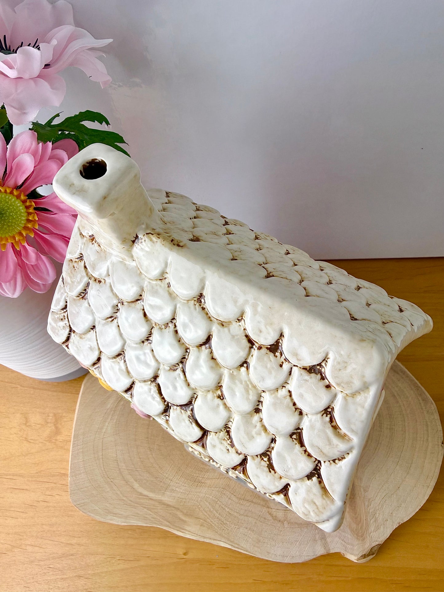 Village Pottery Flower Shop Tea Light Holder
