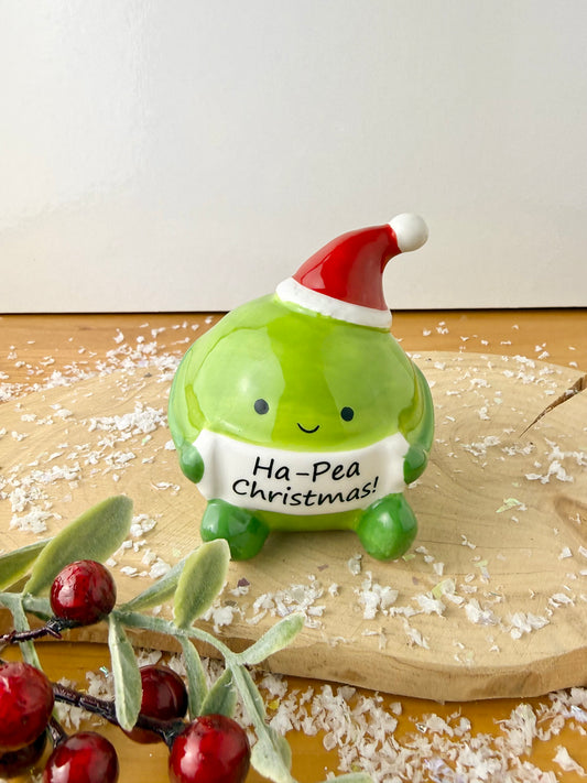 Ha-pea Christmas Ceramic figure