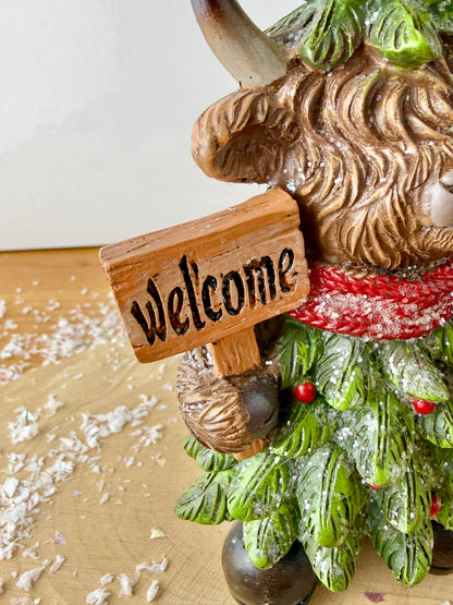 Highland Cow Christmas Tree Costume - 2 designs