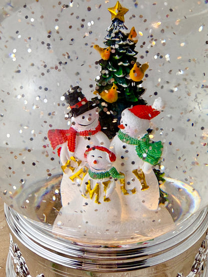Santa LED Globe Water Spinner/ Snowglobe