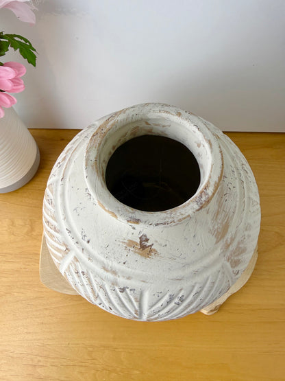 Aztec Round Vase - 2 Sizes