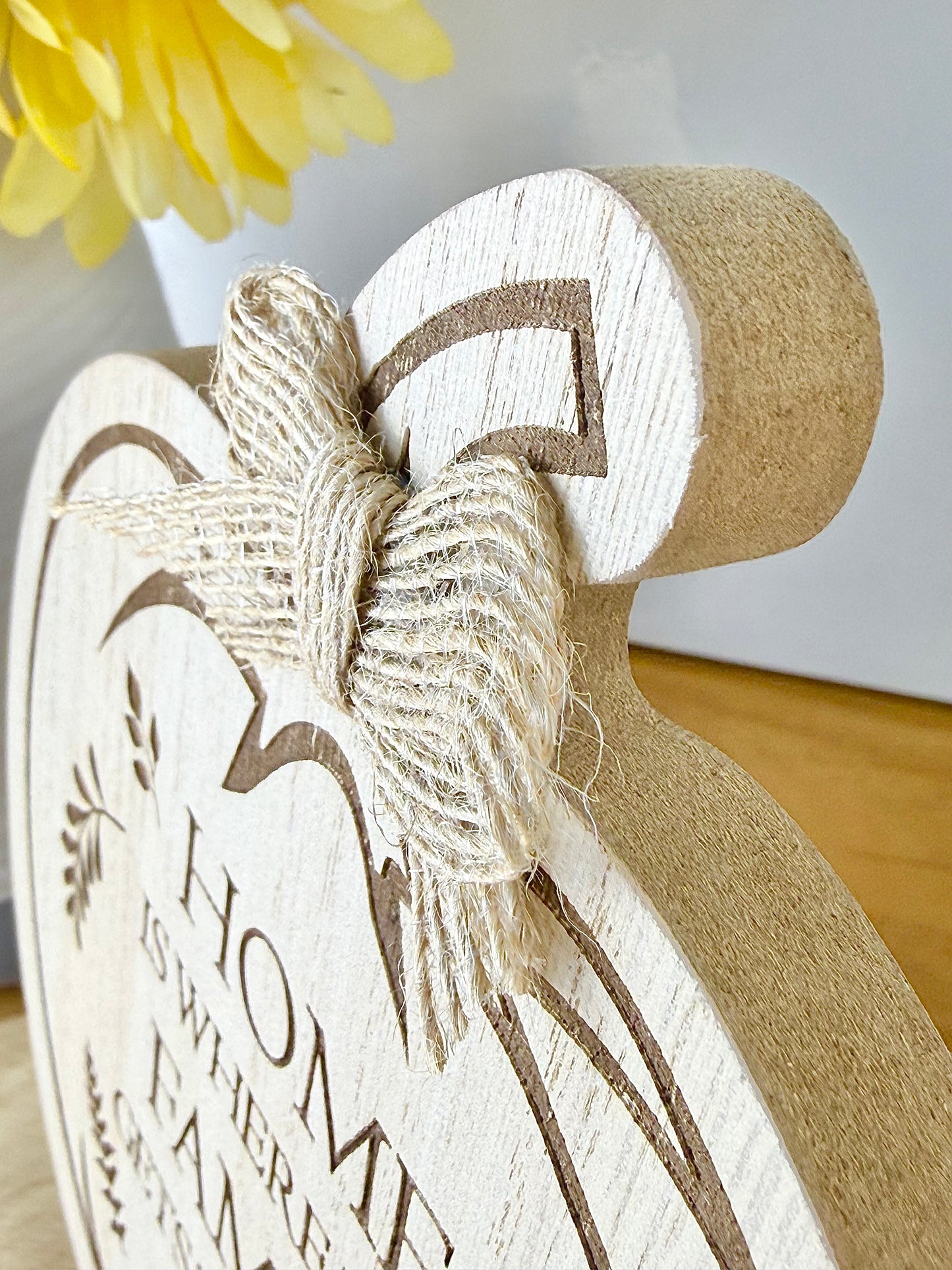 Etched Wooden Pumpkin plaque